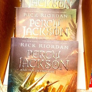 Percy Jackson Rick Riordan Books1-4 New set